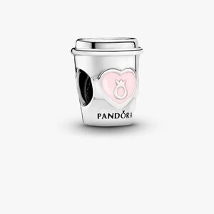 Pandora Take a Break Coffee cup Charm
